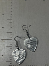 Load image into Gallery viewer, Aluminum Empowered Heart Earrings