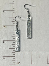 Load image into Gallery viewer, Aluminum “Our Choice” Statement Bar Earrings