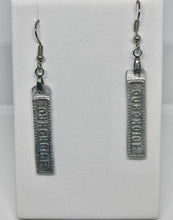 Load image into Gallery viewer, Aluminum “Our Choice” Statement Bar Earrings