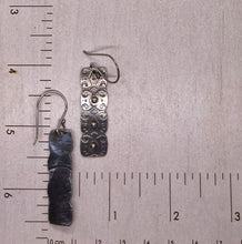 Load image into Gallery viewer, Fine Silver Ornate Panel Drop Earrings