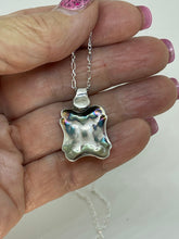 Load image into Gallery viewer, Fine Silver Pendant with Flashy Blue Moonstone