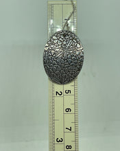 Load image into Gallery viewer, Fine Silver Dragonfly Roll Printed Oval Dangle Earrings