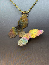 Load image into Gallery viewer, Brass Butterfly Pendant with Ball Chain