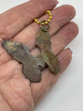 Load image into Gallery viewer, Brass Butterfly Pendant with Ball Chain