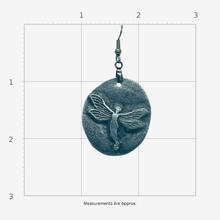 Load image into Gallery viewer, Aluminum Fairy Medallion Earrings

