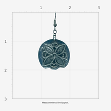 Load image into Gallery viewer, Aluminum Floral Medallion Earring
