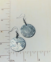 Load image into Gallery viewer, Aluminum Mandala Medallion Earrings
