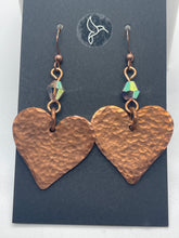 Load image into Gallery viewer, Copper Hearts - Variety of Bead Colors
