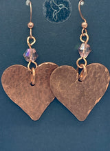Load image into Gallery viewer, Copper Hearts - Variety of Bead Colors
