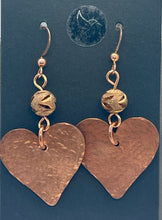 Load image into Gallery viewer, Copper Hearts - Variety of Bead Colors

