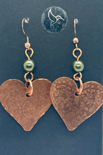 Load image into Gallery viewer, Copper Hearts - Variety of Bead Colors
