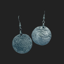 Load image into Gallery viewer, Aluminum Mandala Medallion Earrings
