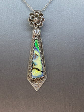 Load image into Gallery viewer, Fine Silver Pendant Features Stunning Sterling Opal
