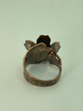 Load image into Gallery viewer, Copper Cherry Blossom Adjustable Ring
